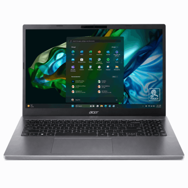 ACER ASPIRE LITE AL15-72P-7948, CORE i7-13620H, 16GB, 512GB SSD, 15.6” FHD IPS, LIGHT SILVER